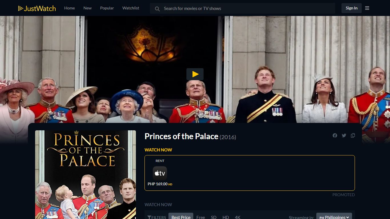 Princes of the Palace - movie: watch streaming online